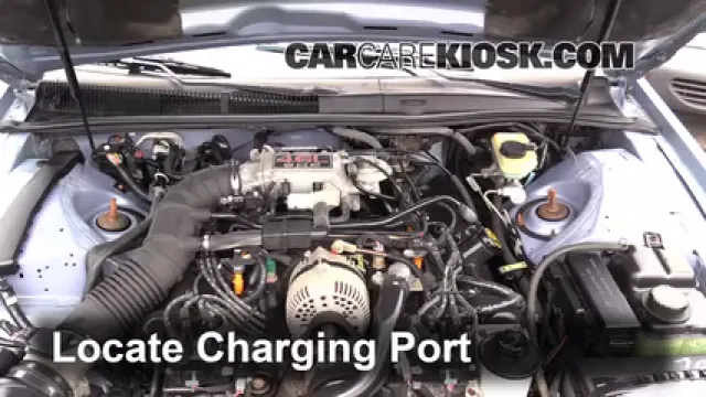 1997 Ford Thunderbird LX 4.6L V8 Climatisation Ajouter du réfrigérant